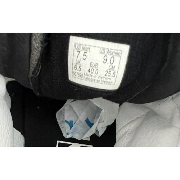 Vans Sk8 Hi Flame Men's Size 7.5 Shoes Woman's 9 Black White Lime Green High Top - Picture 7 of 9